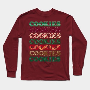 Christmas COOKIES Long Sleeve T-Shirt